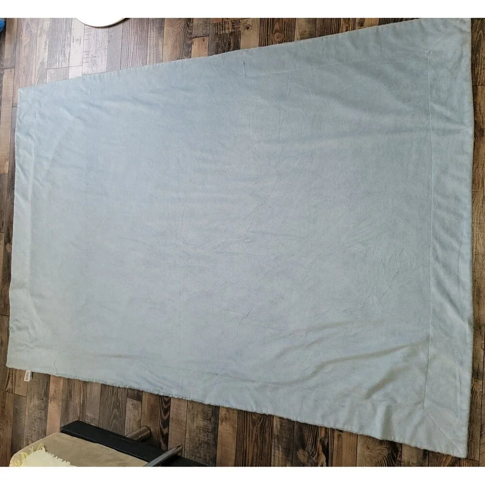 Berkshire Blanket Classic Plush Solid Throw Light Blue 47x70